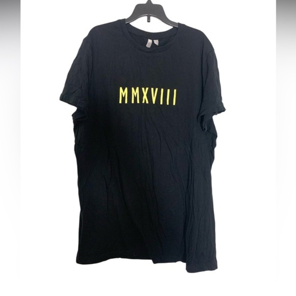 Asos Mmxviii Black Tee